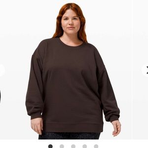 Lululemon Perfectly Oversized Crew French Press